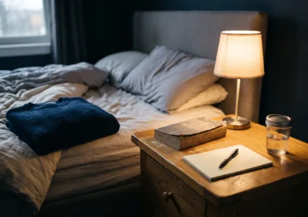 bedside-table-lamp-book-notepad